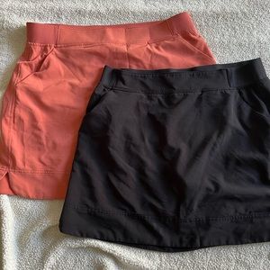 32 cool skort bundle black and coral